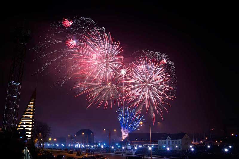 firework photography