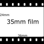 analog camera film strip