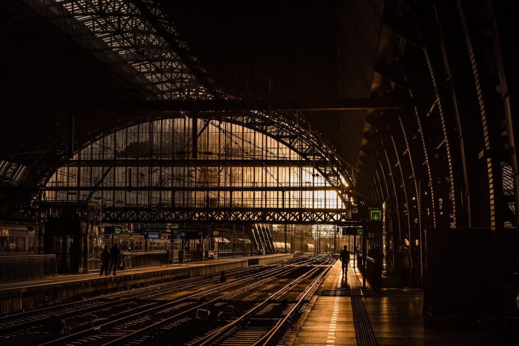 street photography train station