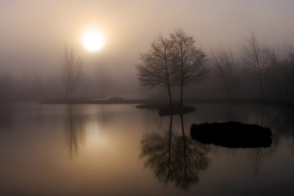 water photography fog