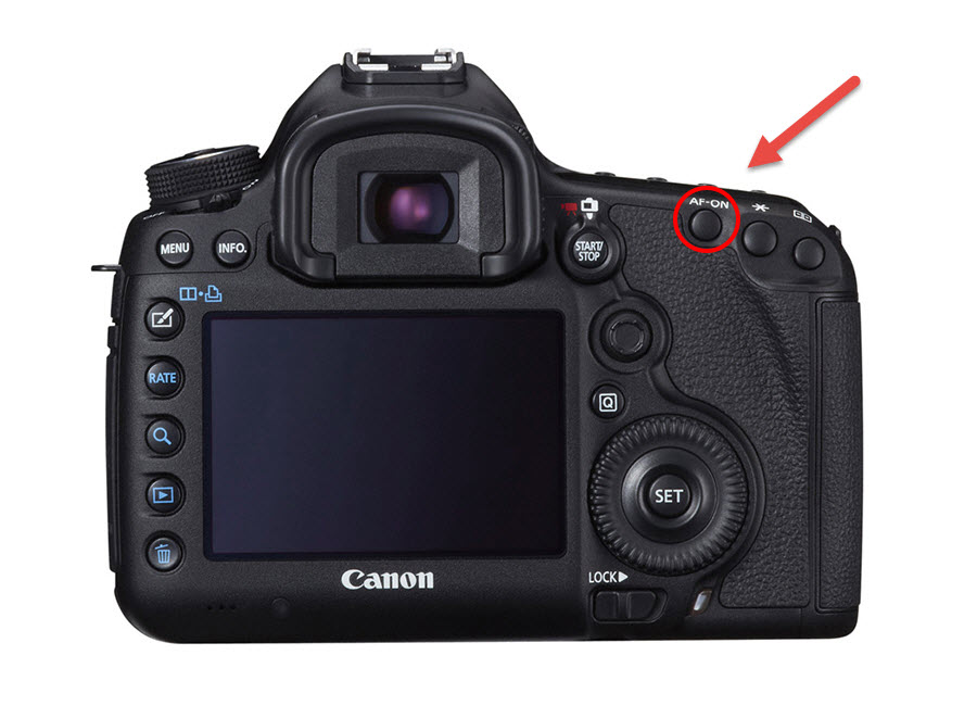 canon back button focus