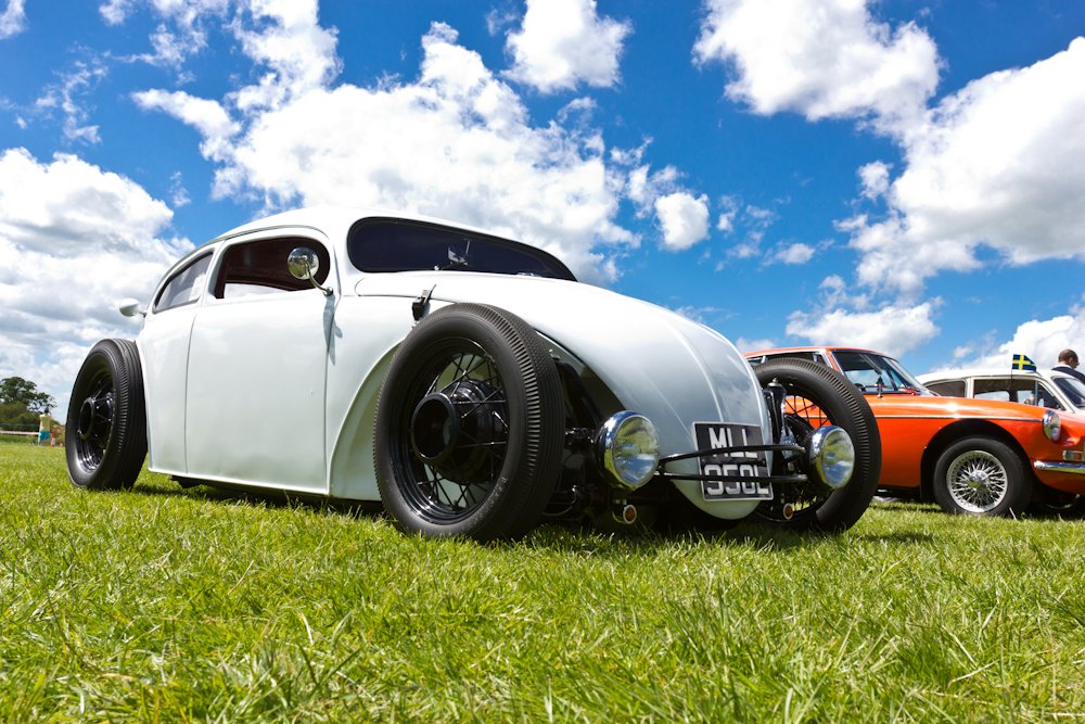 car photography hot rod sunny day background